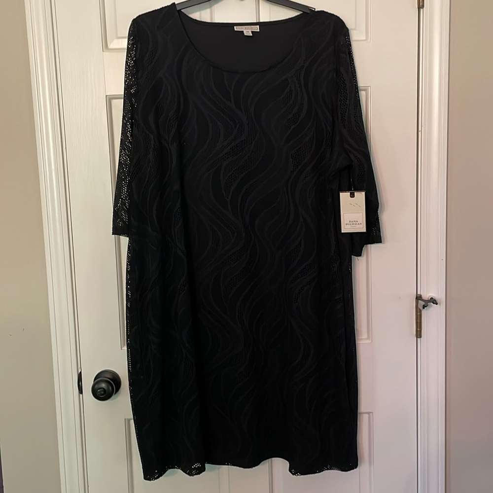 Black cocktail style dress 3X